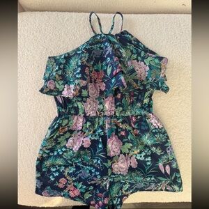 Janie and Jack- girls floral romper